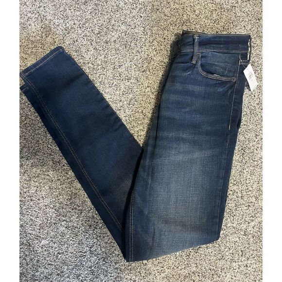 ❤️Old Navy Rock Star Super Skinny Jeans 8L - Picture 1 of 7